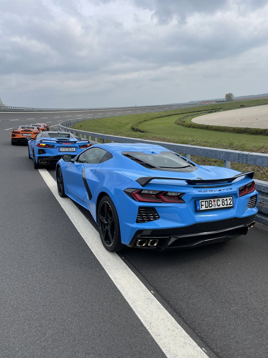 OGDriving's tweet photo. Excellent weekend with the Corvette Experience and our performance driver training at the Bosch proving ground, Boxberg. 
#Corvette #CorvetteExperience https://t.co/BRiJ5ex04V