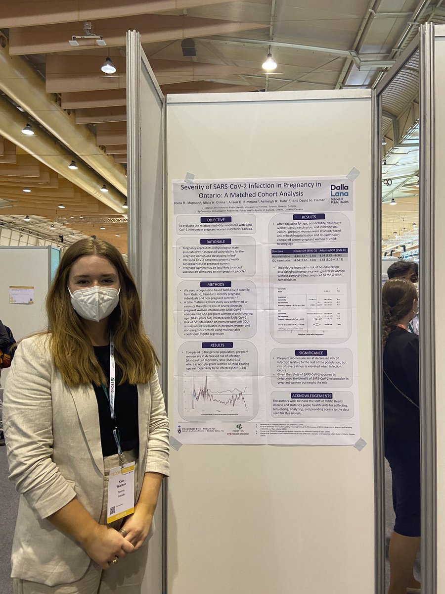 KieraMurison's tweet photo. Excited to take part in the #eccmid2022 conference in Lisbon today. Thank you to the rest of my team for all of the help getting here! @DFisman @AshTuite @alicia__grima @alisonesimmons https://t.co/Qyf8vzVfY2