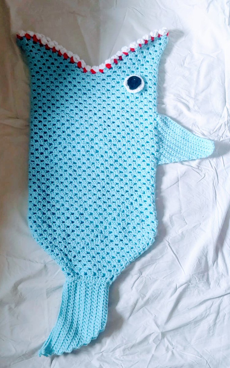 facebook.com/15409489661600…
Loved making this! For 3-4 year old!
#SharkBlanket #Shark #EatenByShark #PagePal #htlmp #PostsToPage #htlmpInsta #FabulousfbPage #hmuk #SJCraftingCreations #Handmade #ShopHandmadeUK #CCC #EtsyUK #EtsyShop