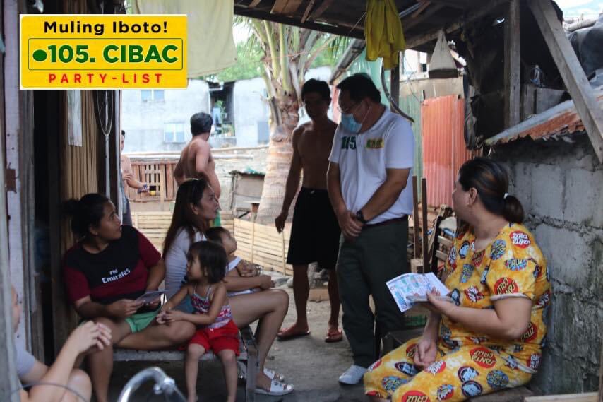 CIBAC_PartyList's tweet photo. Start the week right ika nga! Sa Valenzuela, marami tayong nakilala at nakausap sa house to house campaign kasama si CIBAC Party-List Representative Cong. Domeng Rivera. Dahil po sa inyo kaya kami lumalaban. Samahan niyo po kami. Let’s #BringBackCIBAC. #105CIBAC https://t.co/GzboyK9spY