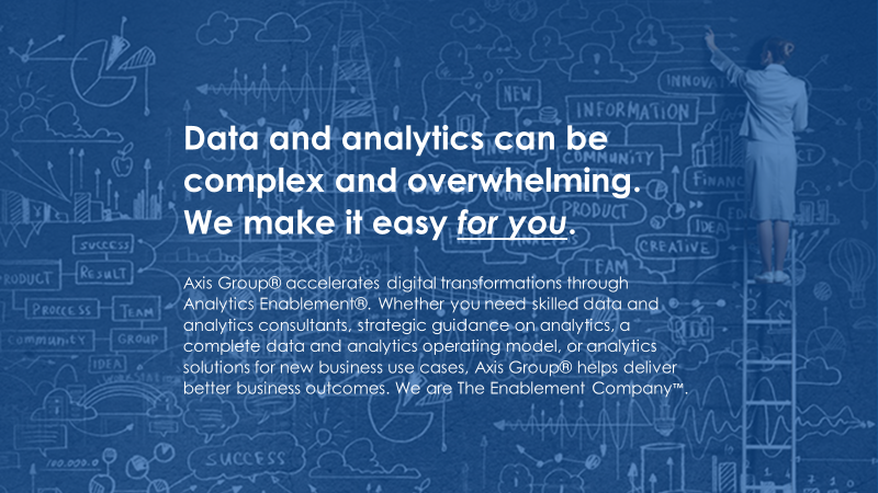 Get started on a successful enterprise #analytics journey today with Axis Group®! Schedule your Data Discovery Session here: hubs.la/Q018NgCx0. #AnalyticsEnablement #DataAnalytics #Consulting