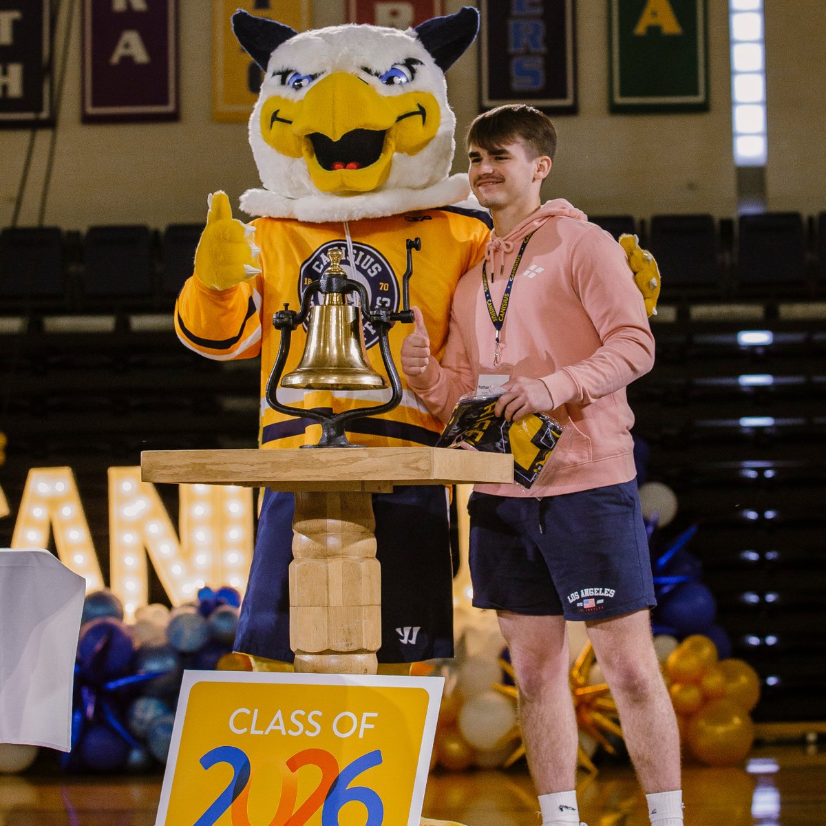 Canisius_Univ's tweet photo. Another AMAZING turnout at our latest ACCEPTED STUDENTS DAY! Thrilled to have so many #FutureGriffs join us to explore campus, meet professors, connect with classmates - and get a real taste of what life is like at 2001 Main Street. #Classof2026 https://t.co/55XtZ7AYRD