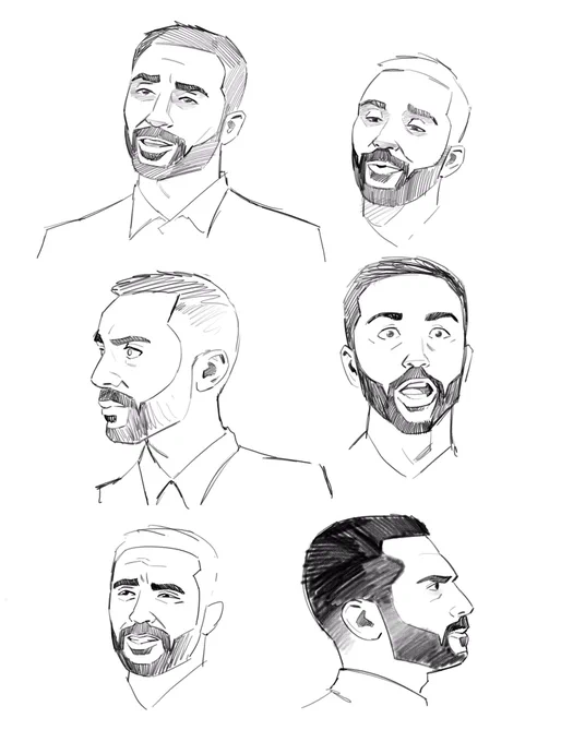 Here are some more preliminary drawings to practice Stone and develop the supporting characters, as well as the mushroom planet setting /2 