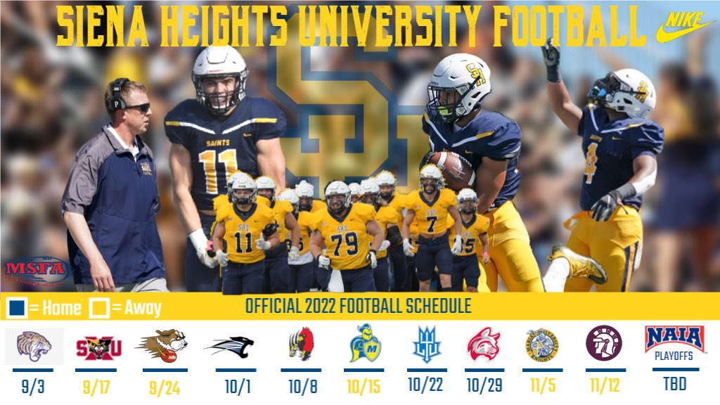 Siena Heights University Football tweet media