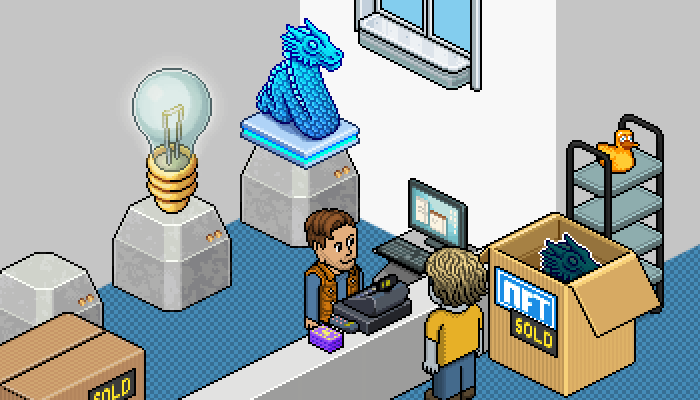 Habbo NFT tweet media
