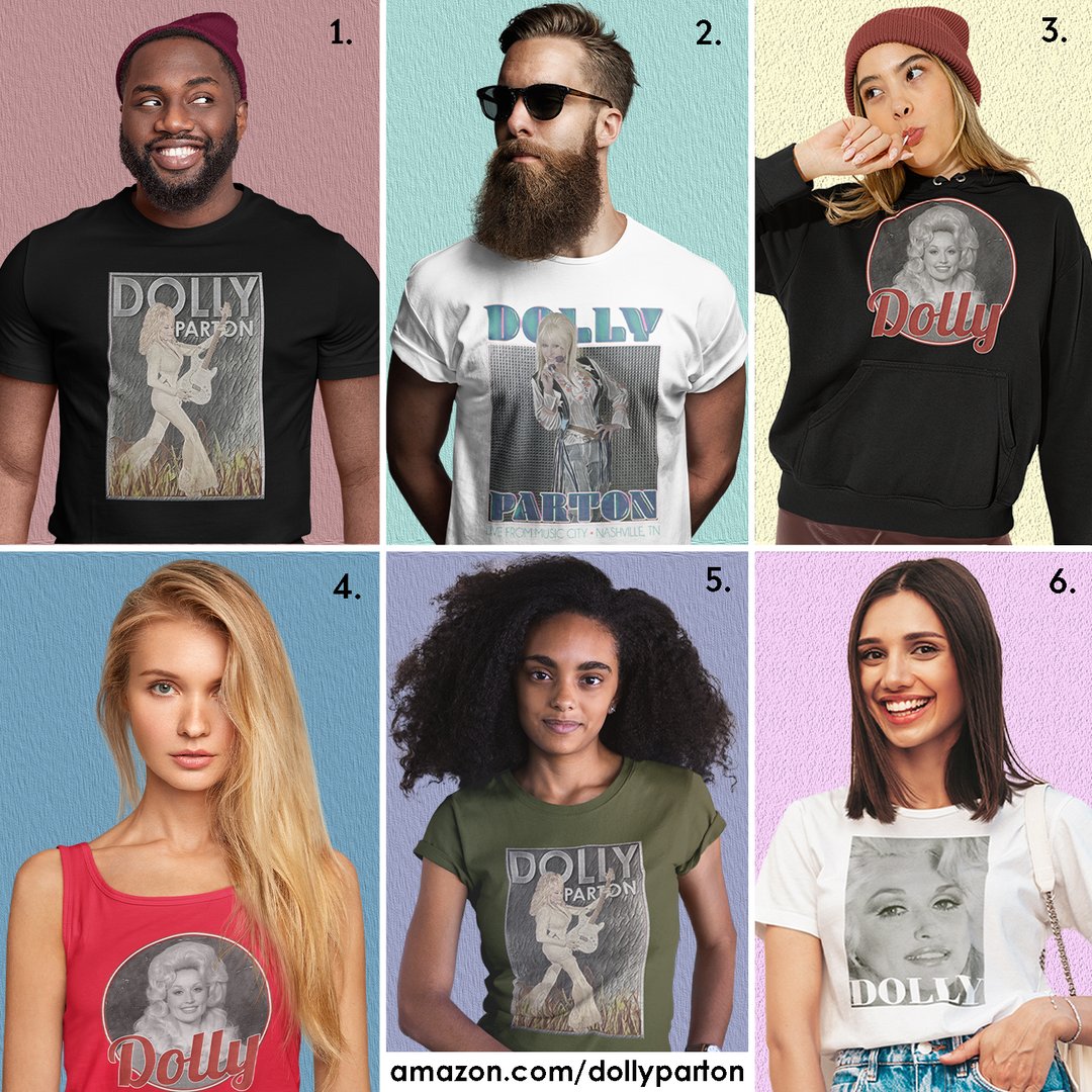 GIVEAWAY ALERT!    
Like and reply your favorite number shirt and tag a friend with the number you think best fits their style for a chance for both of you to win your favorite! Winner will be contacted via DM on Wednesday! <a href="/amazonmusic/">Amazon Music</a> #amazonfashion amazon.com/dollyparton