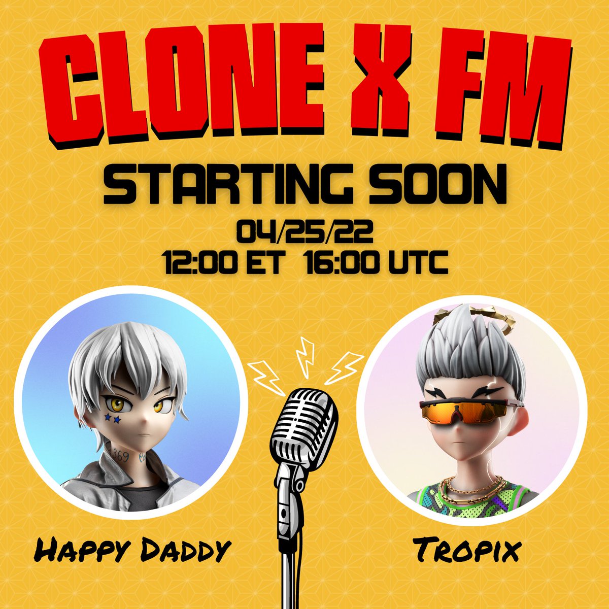 Clone X Radio tweet media