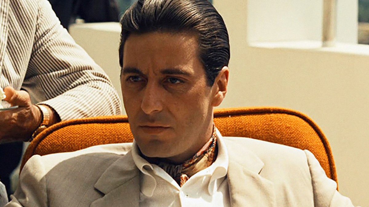 ENVY BARBERS on Twitter If you need some styling options and always  wanted to channel your inner Pacino a la Godfather slickedback Hair can  be a damn good look  alpacino godfather 