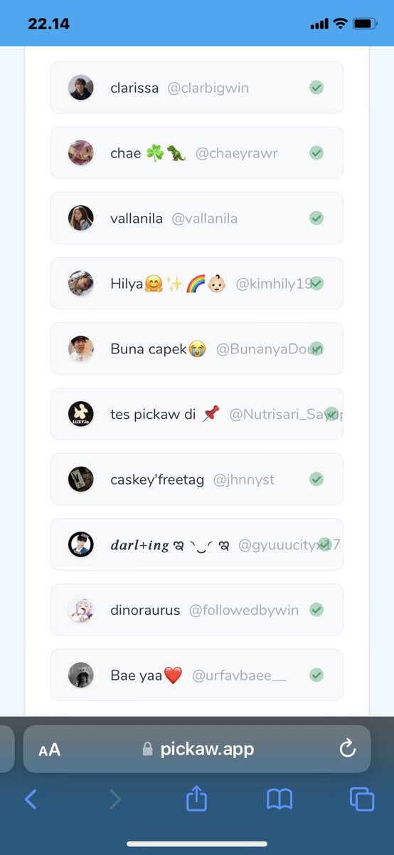 nirqmala's tweet photo. Winner 🏆 : @clarbigwin 

Congratulations! Please wait for my dm💫 https://t.co/mO2nNOlfqu