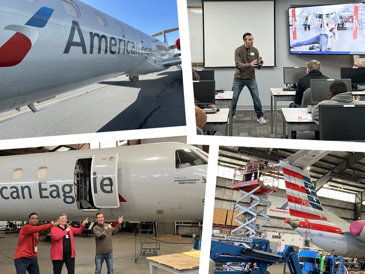 PIA/Piedmont Airlines Host Tour at Salisbury Regional  Airport - is.gd/n2RXBM