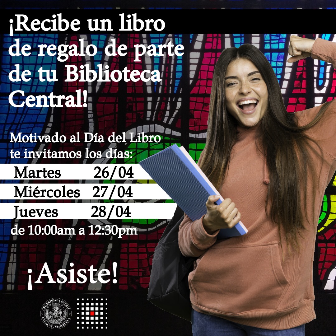 BibCentralUCV's tweet photo. "Un libro, un tesoro...
Leer te hace crecer"

¡Te esperamos! https://t.co/iR7aMprpLL