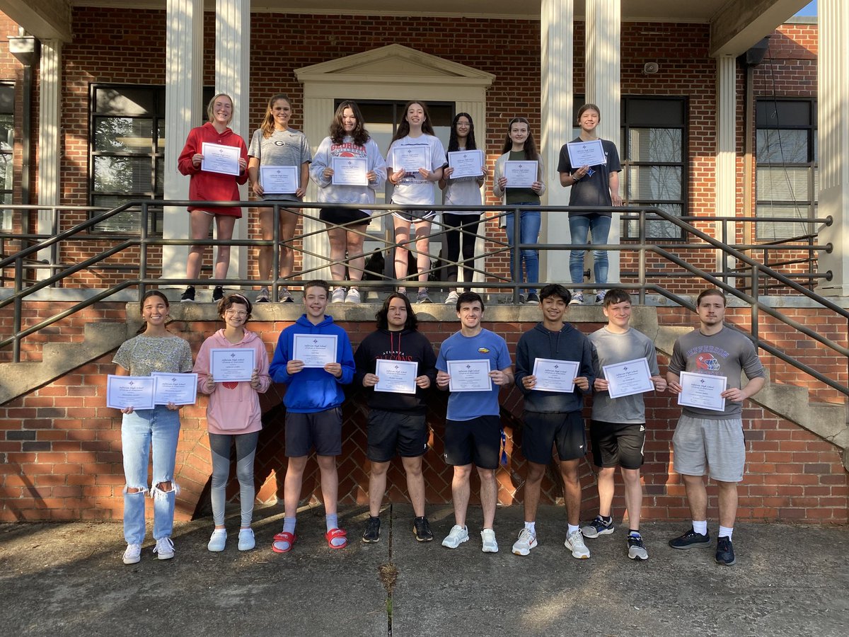 Congratulations to these JHS students for being chosen by the Social Studies &amp; Science Departments for their individual class awards!  (Not pictured - Tyler Neilson)