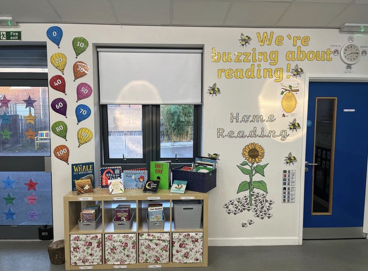 MissLFish1's tweet photo. Looking forward to adding my new books to the reading area 🦋
#edutwitter #ks1 #teachertwitter #readingdisplay #readingforpleasure https://t.co/npDFDoPPVJ