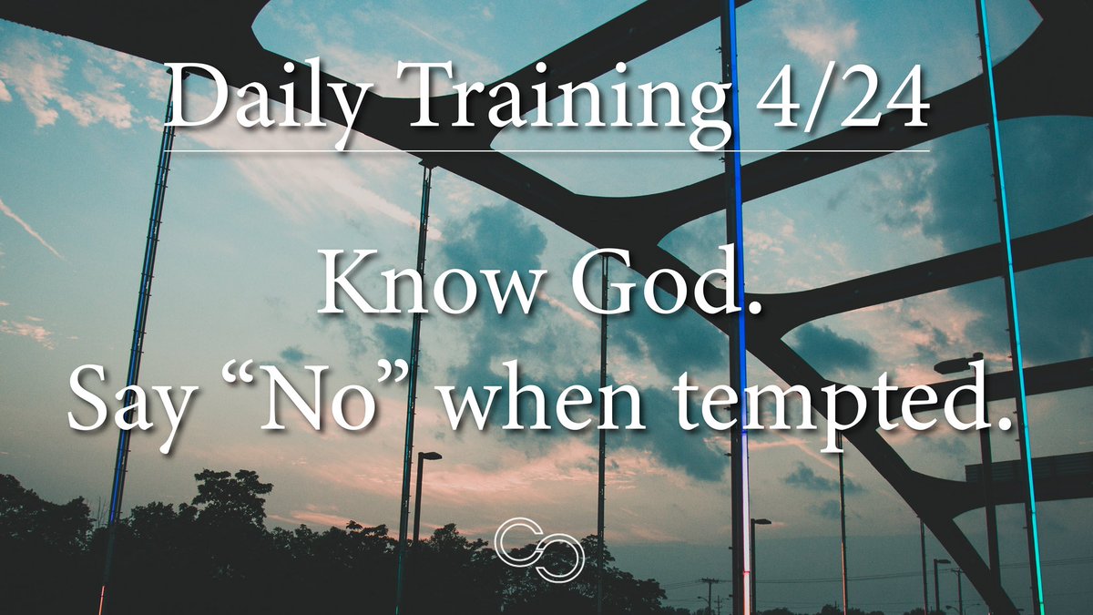 Yesterday we started a new series called What’s Next. Here is the Daily Training for the week.  #dailytraining
