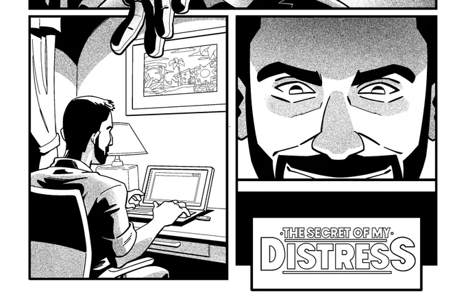 On page 1 of the Stone story, I threw in Green Hill on the painting in his room (a long term hotel I'm guessing, doubt he's bought a house in town) but this is also covered by dialogue. The story title was clearly a reference to the Micheal J Fox movie so I lifted that logo /4 