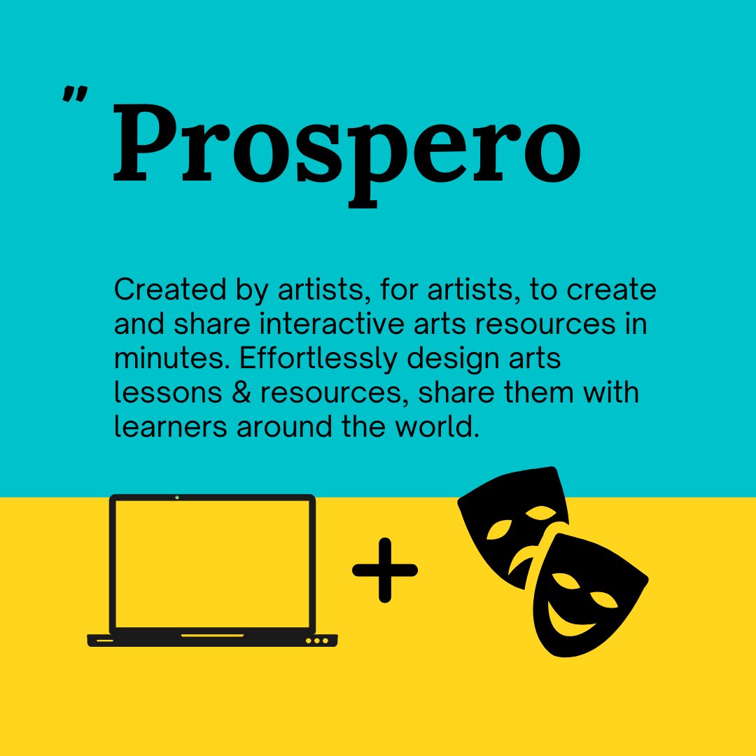 “What is Prospero?” ✨

#artists #educators