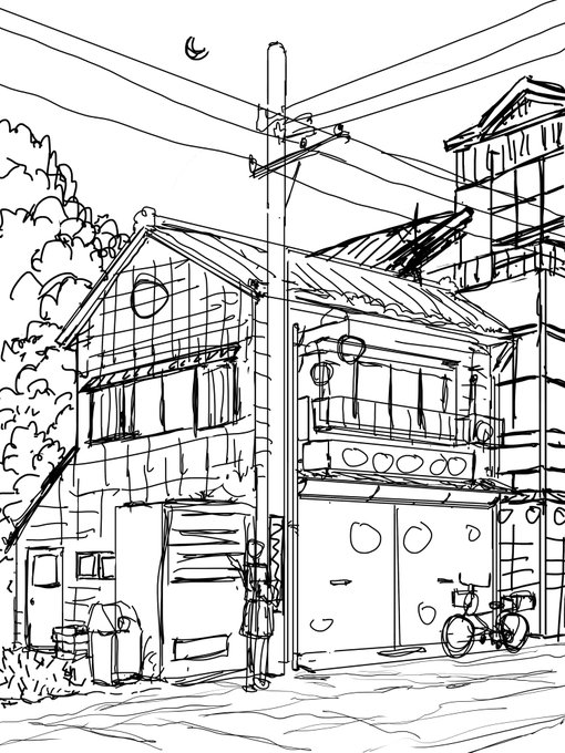 いつか描くかもしれないラフ 