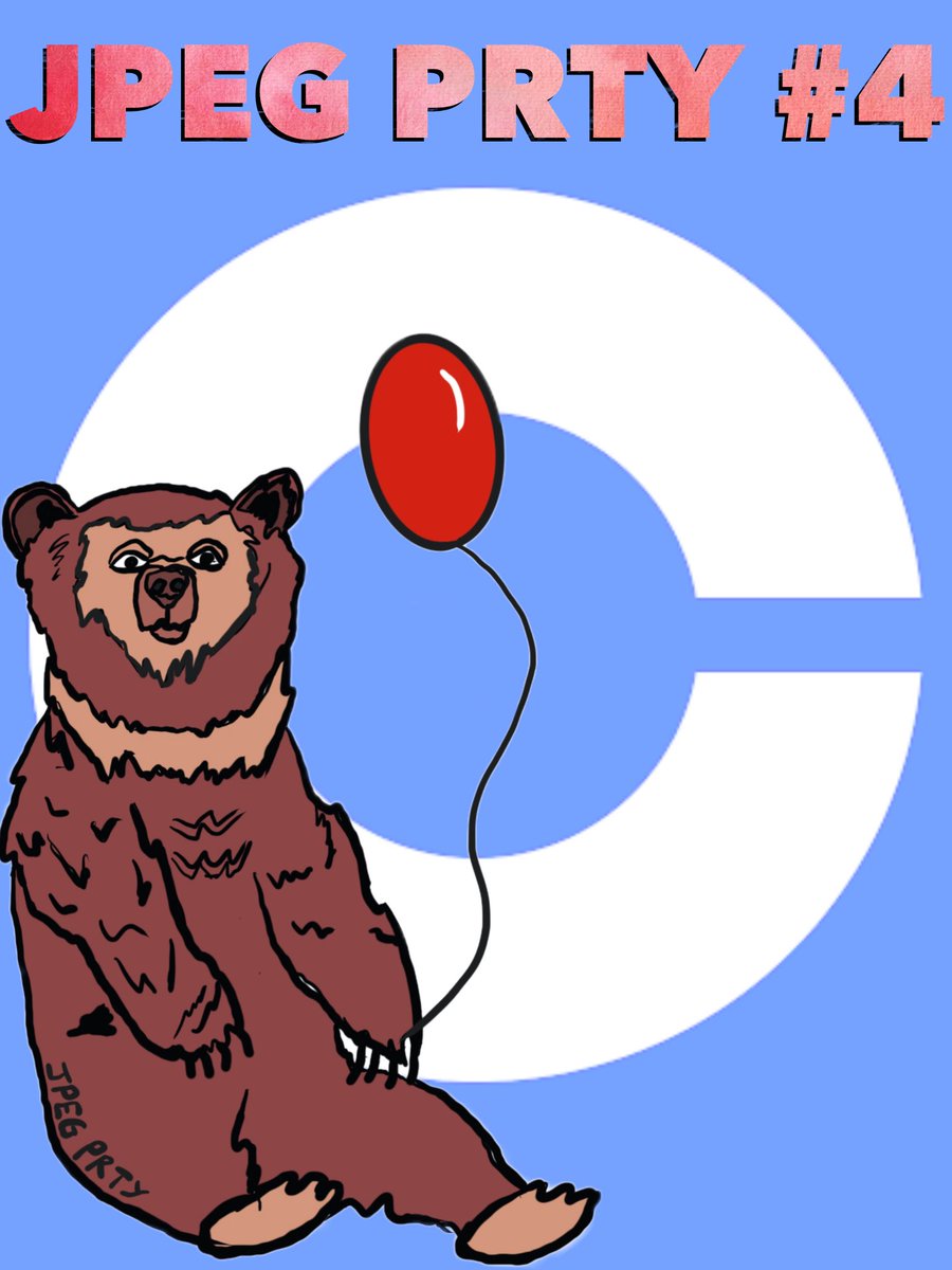 jpegprty's tweet photo. We’re immensely proud and excited to finally be able to announce that our top tier sponsor for @jpegprty #4 is @coinbase ♥️

We can’t wait to prty with you and your pics on 6/4/2022 in San Francisco 🎈 https://t.co/1OSxJdOvBk