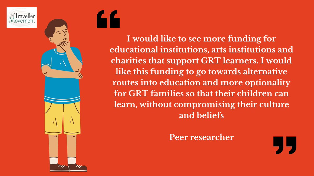 GypsyTravellerM's tweet photo. Our CEO and @CatSmithMP highlight the importance of meaningful provision for GRT youth. In our research,youth organisations identified lack of financial incentive; peer pressure/bullying; and seasonal movement as factors for GRT youth leaving youth work schemes. 

#RoadstoSuccess https://t.co/NWxCoGCY7K
