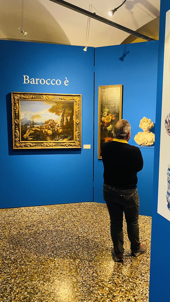 Un #25aprile di arte e cultura a #palazzodellameridiana alla scoperta della mostra #baroccosegreto con genovesi e turisti affascinati dalle 80 opere provenienti da collezioni private 🖼🎨👨‍🎨