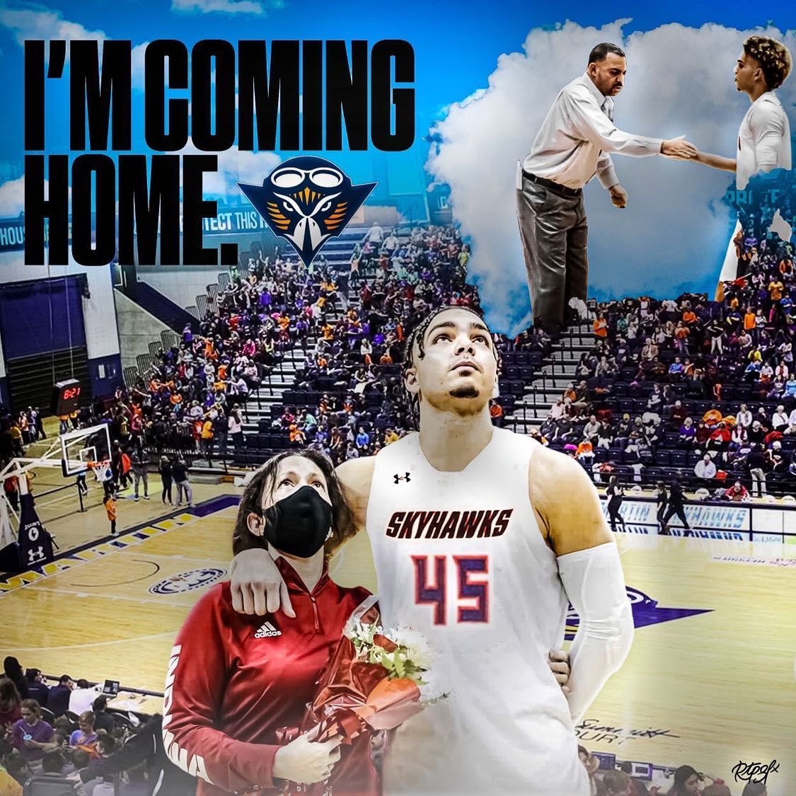 _PSTEW's tweet photo. One thing I’ve learned in life is to never take time around the people you love for granted. I will be using my additional year of eligibility and will be returning HOME, to UTM for my final season. Long Live 45…my goal is to complete your mission. Mama I’m back. 🙏🏼🖤 https://t.co/EdWK1z2MWl