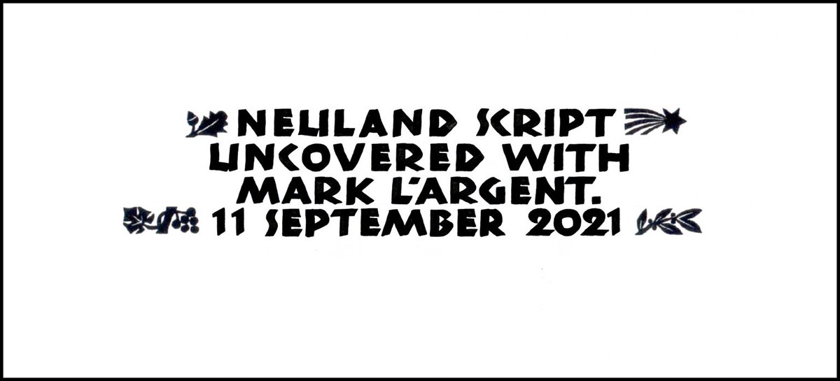 SLLAcalligraphy's tweet photo. There are some spaces left in our next workshop Neuland Script Uncovered with Mark L’Argent on May 28 @ 10:00 am - 4:00 pm
at St George's Church Bloomsbury.  Find out more at our website. https://t.co/G5wMQ2hvSQ https://t.co/7T8Ejz3Hcc
