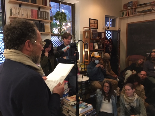 rogueloon's tweet photo. More snaps of the readings-in-progress.

The Loon will return once more in early summer. News on that lineup soon. https://t.co/03sztT1NFb