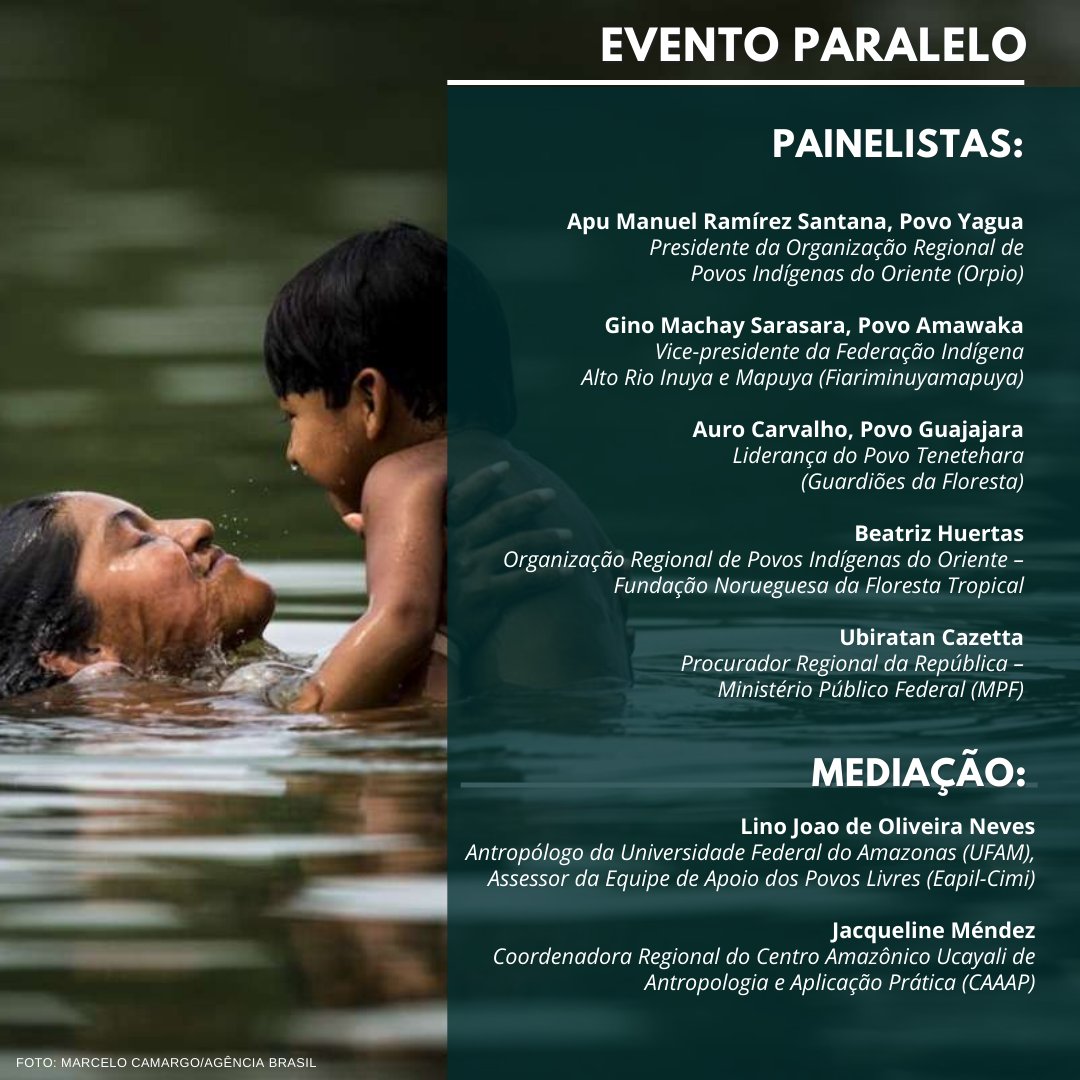 Na 21ª Sessão do Fórum Permanente da ONU sobre Questões Indígenas, lideranças e organizações indigenistas denunciam a política anti-indígena do governo brasileiro. O evento ocorre de 25/04 a 6/05, com transmissão ao vivo. Mais: bit.ly/UNPFII_21
#CimiNaONU #UNPFII21  #ONU