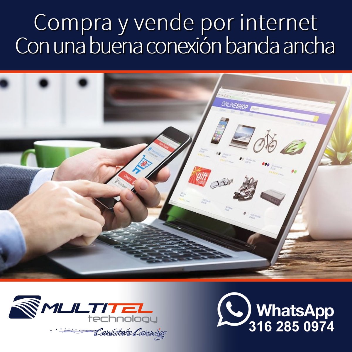 TeleCucuta's tweet photo. A la hora de elegir tu conexion sin cables, la mejor opcion es Multitel Technology.
Contáctanos https://t.co/LKOS83Txox 3162850974
#internetwireless #cucuta #multiteltechnology #trabajadesdecasa #telecucuta https://t.co/TSWVc9f3SI