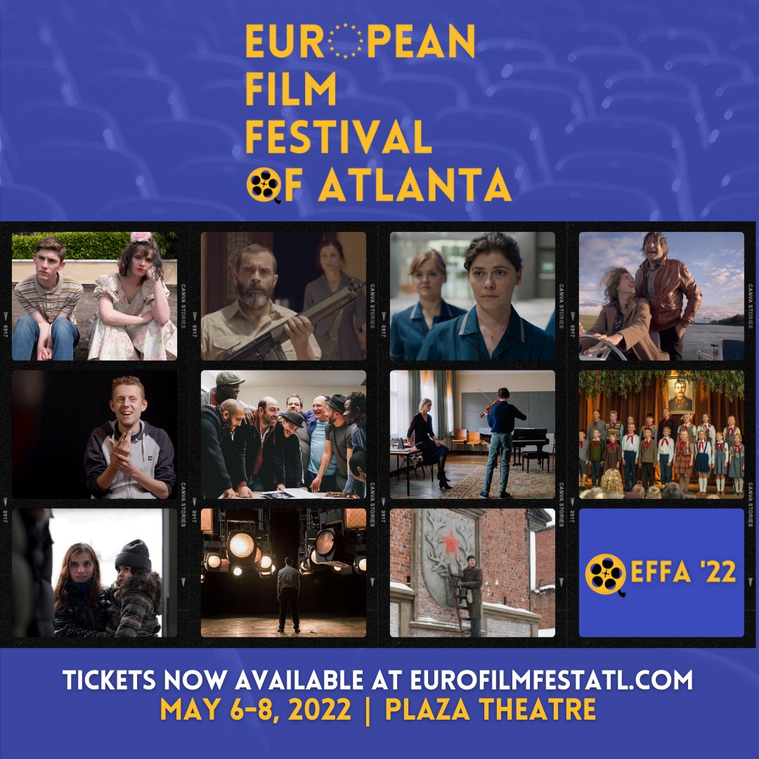 🎥 For the first time in Atlanta, 13 European consulates & organizations are proud to present the first ever #EuroFilmFestATL 🍿Join us May 6-8 @PlazaAtlanta for 3 days of vibrant + engaging cinema exploring the many expressions of European Identity ➡️EuroFilmFestATL.com