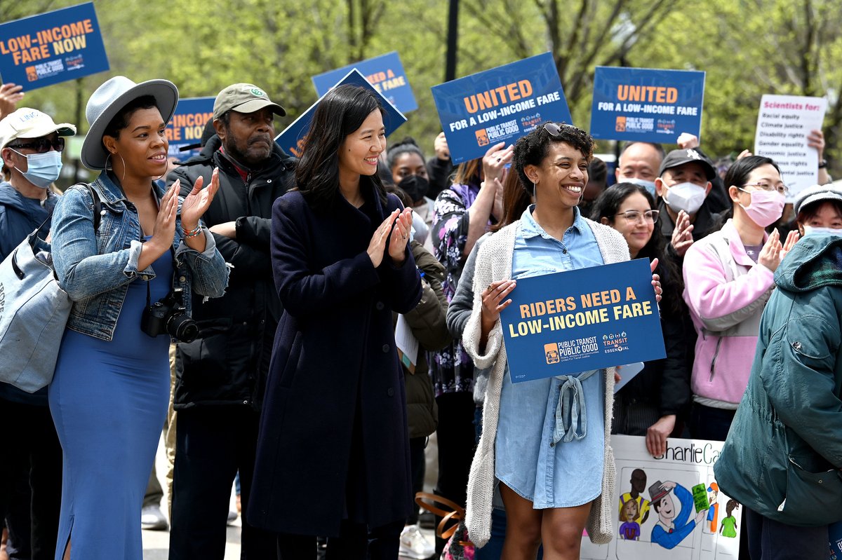 MayorWu's tweet image. Public transit is a public good. A discounted low-income fare for @MBTA &amp;amp; regional transit authorities statewide would be a major step towards opportunity for all. #TransitIsEssentialMA