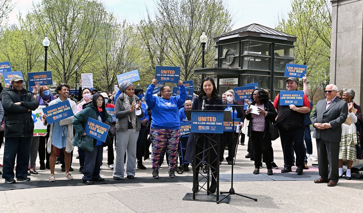 MayorWu's tweet image. Public transit is a public good. A discounted low-income fare for @MBTA &amp;amp; regional transit authorities statewide would be a major step towards opportunity for all. #TransitIsEssentialMA