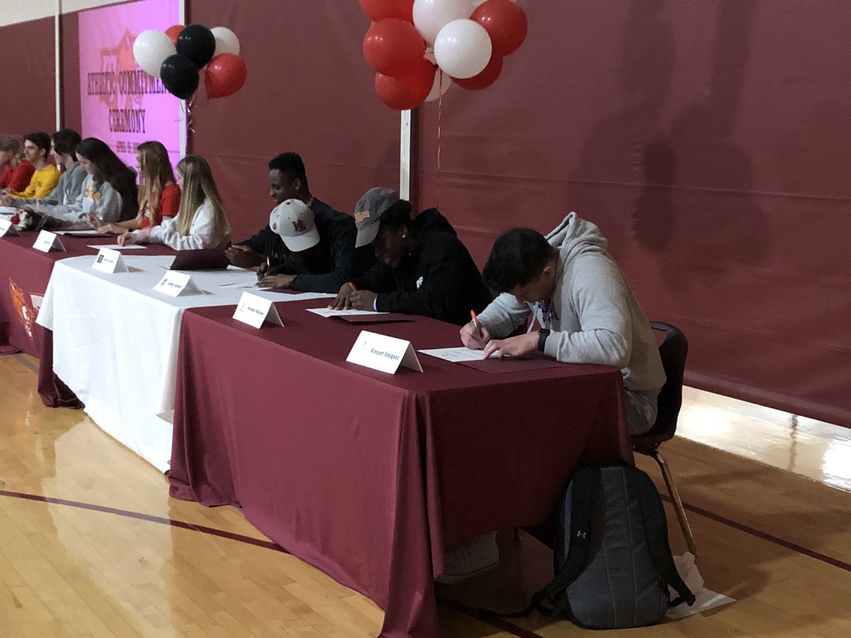 Congrats to Jordan Jackson, Brendan Robinson, AJ Gordon, and Vincent Vasquez for signing today!