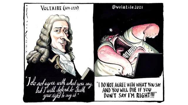 MrClarksHistory's tweet photo. GOD Bless Elon Musk! Let us all hope he is the honorable man he claims to be and he can make Twitter TRUE FREE SPEECH THAT IS OPEN TO THE LEFT &amp; RIGHT. Like Voltaire said: "I disagree with what you say, but I will defend to the death your right to say it." https://t.co/d7CN0ry9ah
