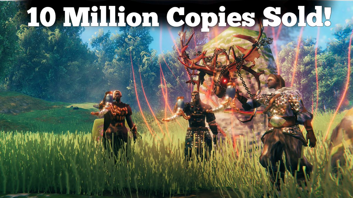GameoneerGaming's tweet photo. Valheim has sold 10 million copies in just over a year!
What do you think?
Check it out: https://t.co/O1b74Bn4NB
#valheim #survivalgamenews #gamenews #irongatestudio https://t.co/SgtfP5RlwD