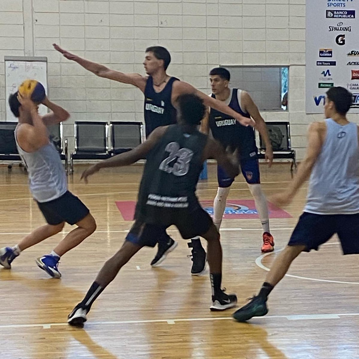 claudia_huelmo's tweet photo. Mañana de basket acompañando a 🏀 @Acosta21Mati
#Cefubb Entrena la U18. Gracias @DemianAlvarez41 por la invitación.
@TeamRocaAgency #uruguay @fubbuy 🏀🏀🏀 https://t.co/iJw2jFggpY