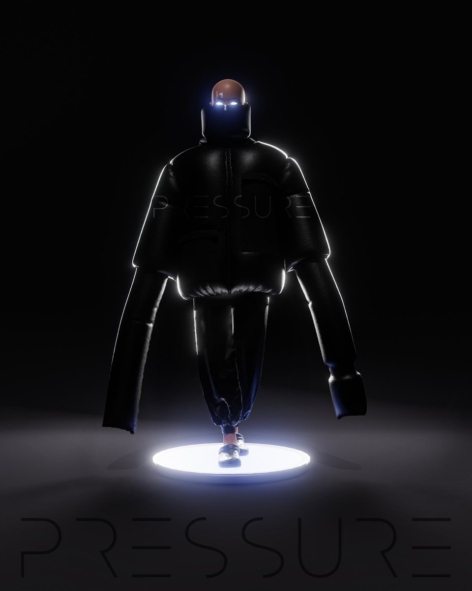 DiggyArt's tweet photo. 193 // PRESSURE 
Drop a comment what do you think of this artwork 
#3dart #posterdesign #chrome #digitalart #nftart https://t.co/pPVOwn5evz