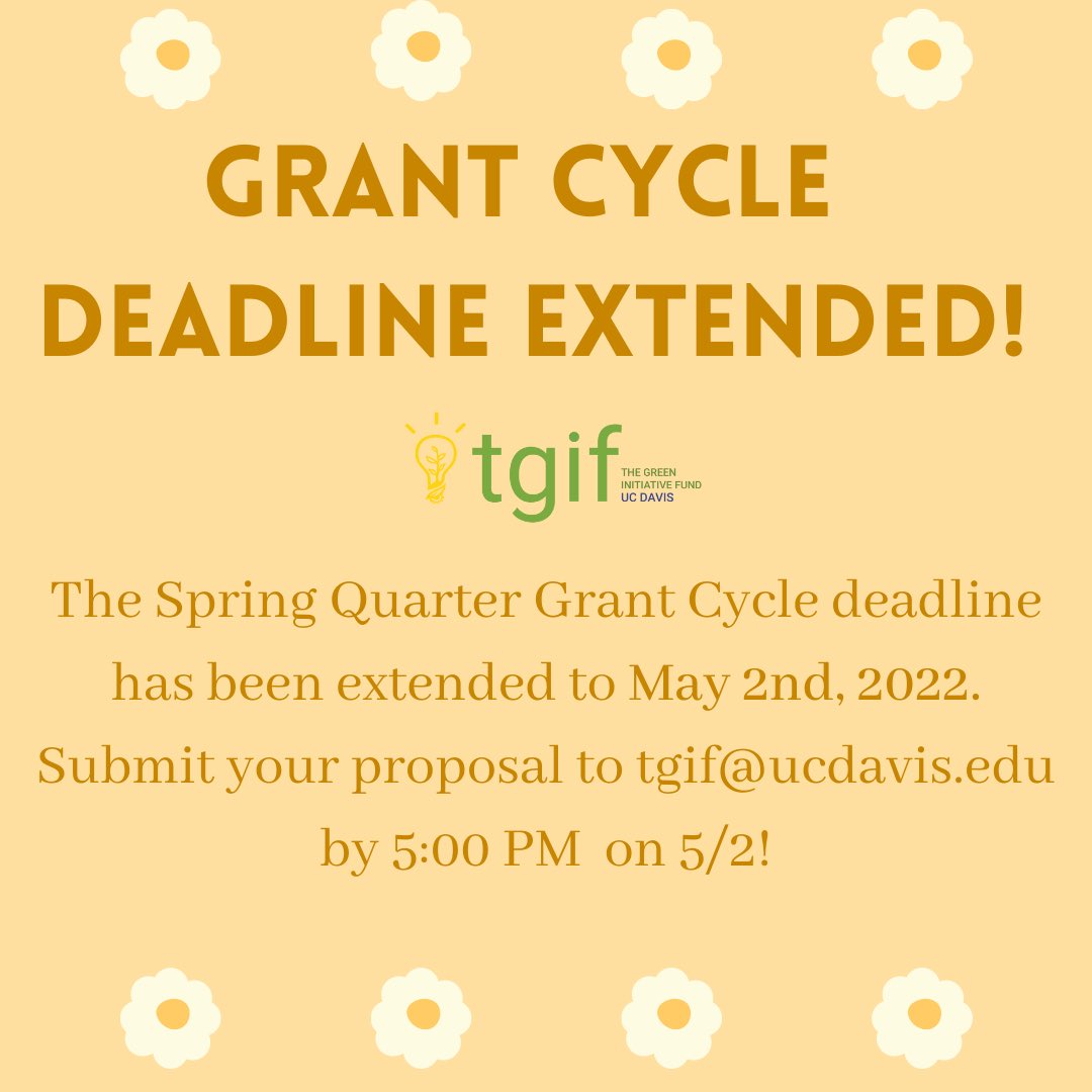 The Green Initiative Fund at UC Davis tweet media