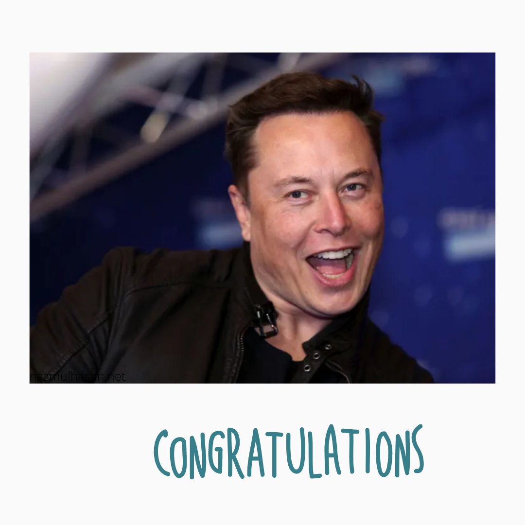 NazmulTechTips's tweet image. Congratulations @elonmusk  

Free speech is one of our most cherished rights as humans! 

Stand up for your right to express yourself freely, and don't let anyone silence your voice!

#ElonMusk #ElonMuskTwitter #ELON #ElonMuskBuyTwitter