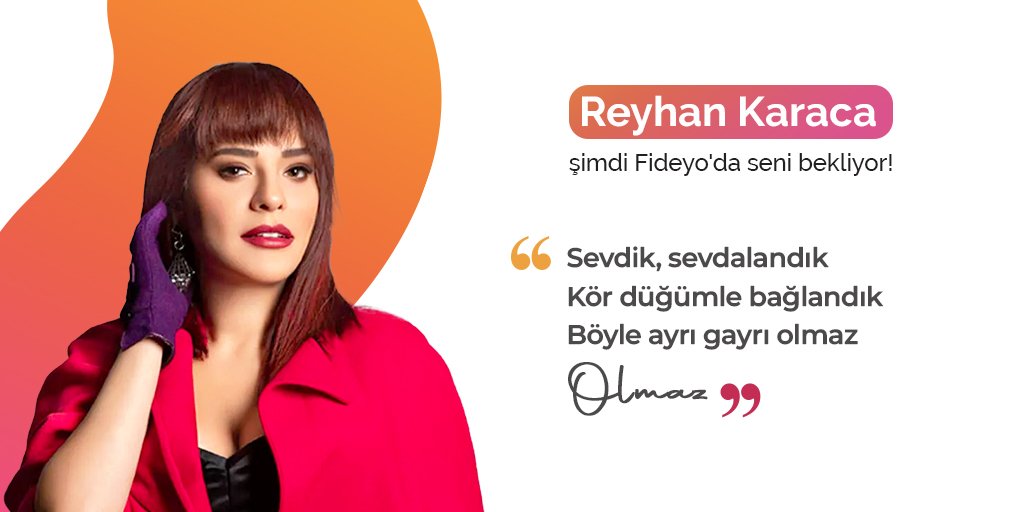 Birbirinden eşsiz şarkılarıyla Reyhan Karaca şimdi Fideyo'da ⭐

fideyo.com

#reyhankaracaofficial #reyhankaraca