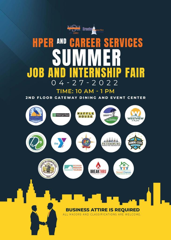 Summer Job and Internship Fair!!
