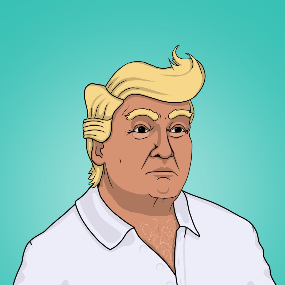 crypto_trumps's tweet photo. CryptoTRUMP #1201 just sold on @deepredskyio for $1,000 USD!
#CryptoTRUMPClub #NFT #SolanaNFTs #MAGA #SolNFT #TrumpNFTs #CryptoTRUMP #pfpNFT #USA #TrumpNFT #DeepRedSky #ParlerNFT #CryptoTrump1201 https://t.co/qG7d7FtLI5