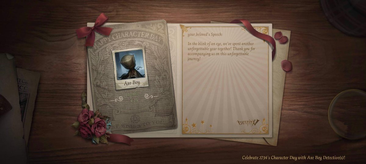 your_cade's tweet image. I'm playing Identity V. Fancy a game?