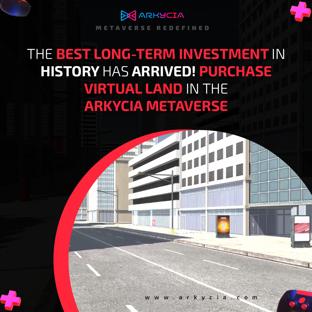 The best long-term investment in history has arrived! Purchase virtual land in the Arkycia #Metaverse . @rarible @opensea rarible.com/user/0x0D89825… #virtualworld #virtualland #web3 #nft #nfts #nftcommunity #nftmarketplace #cryptocurrency #Crypto #openseanft #rariblenft