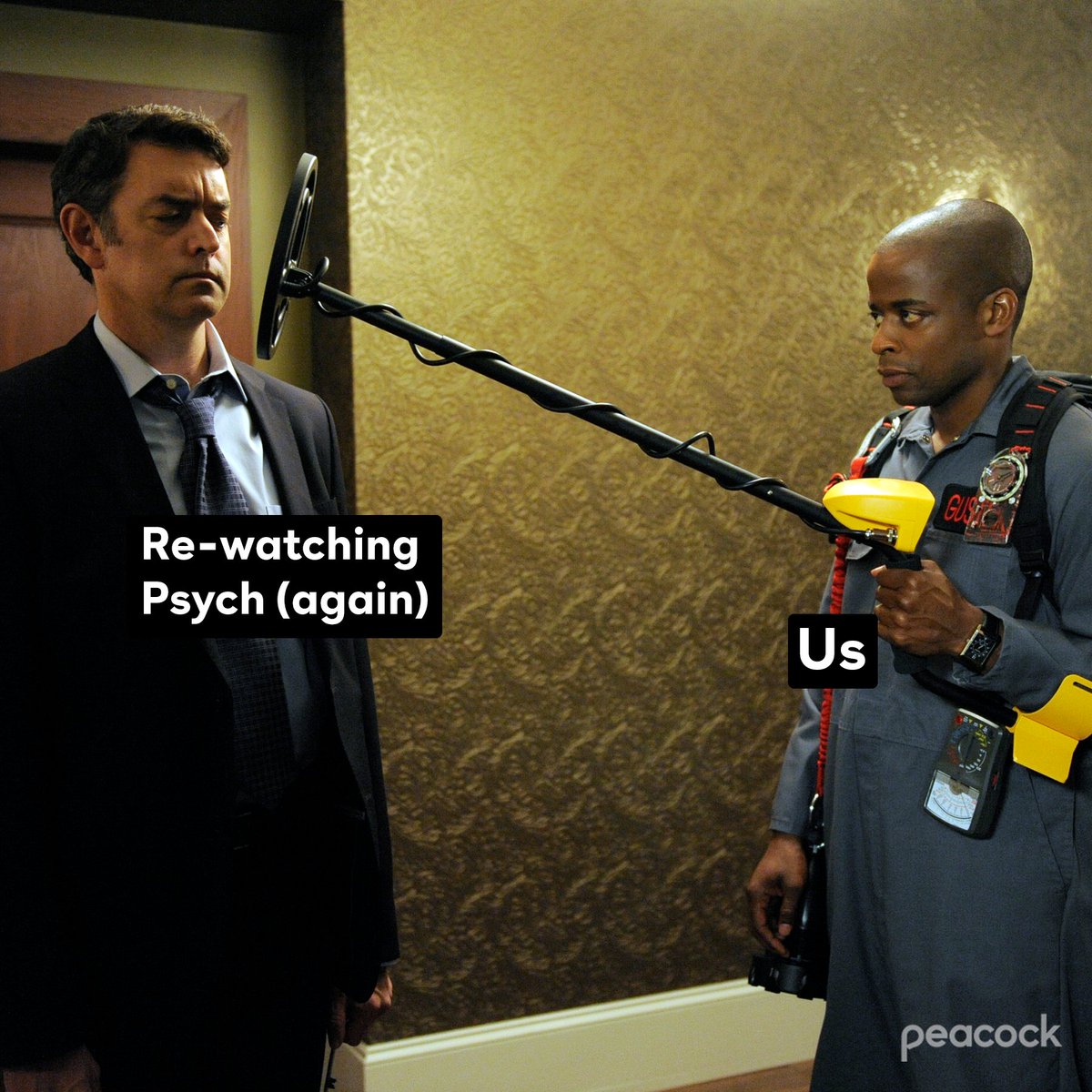 We can't help that it's our emotional support show. 👏