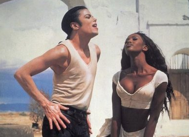 michaeljackson's tweet photo. “In The Closet” was the third single released from the “Dangerous” album and on this date in 1992, it began a twenty-week run on the Billboard Hot 100 chart. The short film for the song co-stars super model Naomi Campbell. Watch it now: https://t.co/k4gUSf2XZm https://t.co/TP5kss1fk0
