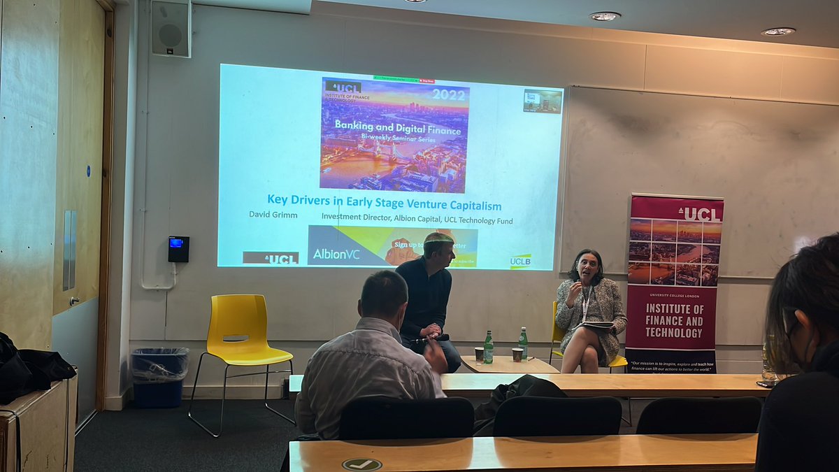 UCL_IFT's tweet photo. Weβre #live with the final #UCL_IFT public seminar of the year with David Grimm! https://t.co/jMJ5MJNroj