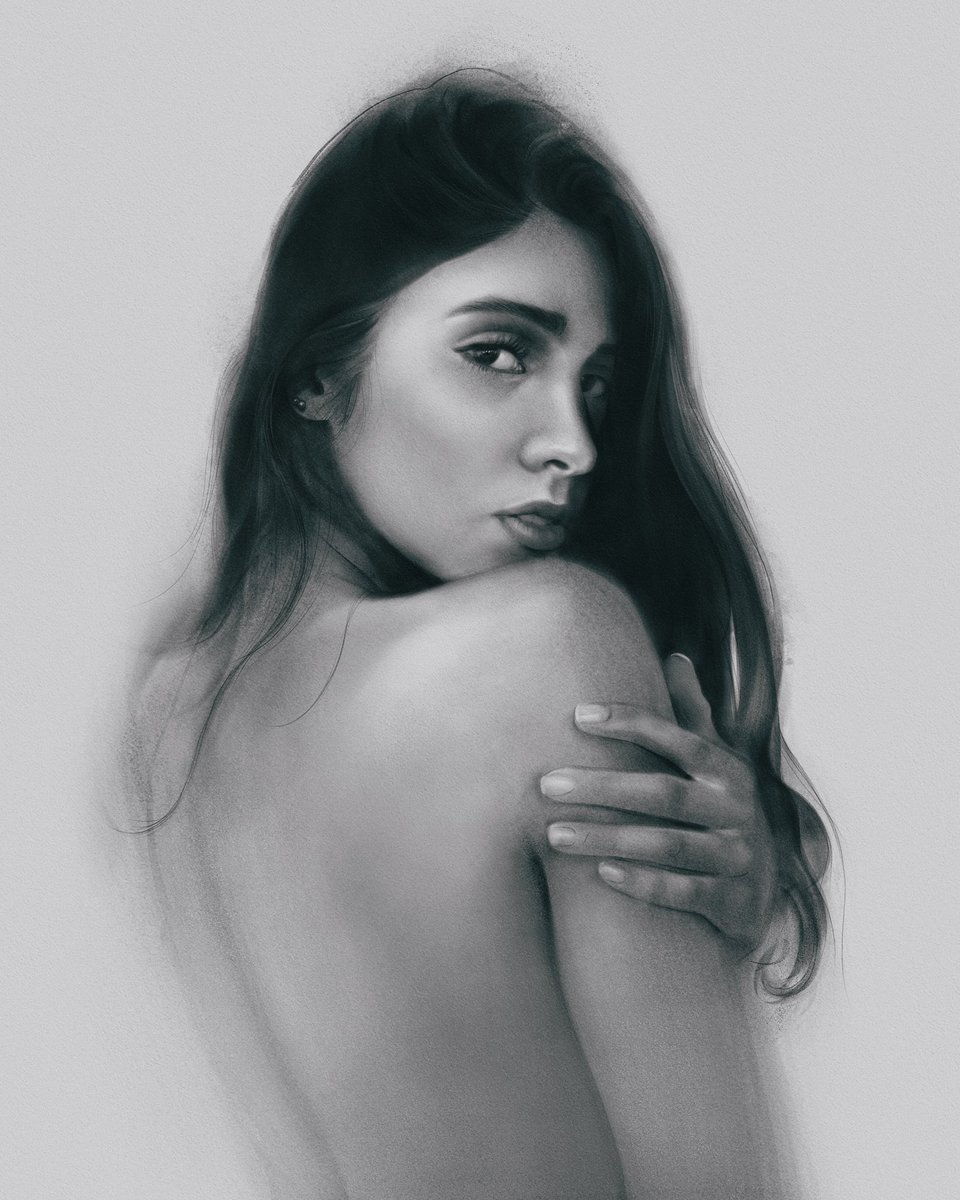 Drew a portrait this weekend
#drawing
