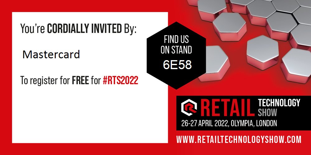 We’re attending the <a href="/RetailTechShow/">The Retail Technology Show</a> 2022 🤩
 
👋 Come visit our stand to demo our latest payment products - Pay by Bank app, Click to Pay and many more: lnkd.in/drTyYxPa
 
🎫 Also enter our free prize draw to win a pair of tickets to one of our flagship sponsorship events.