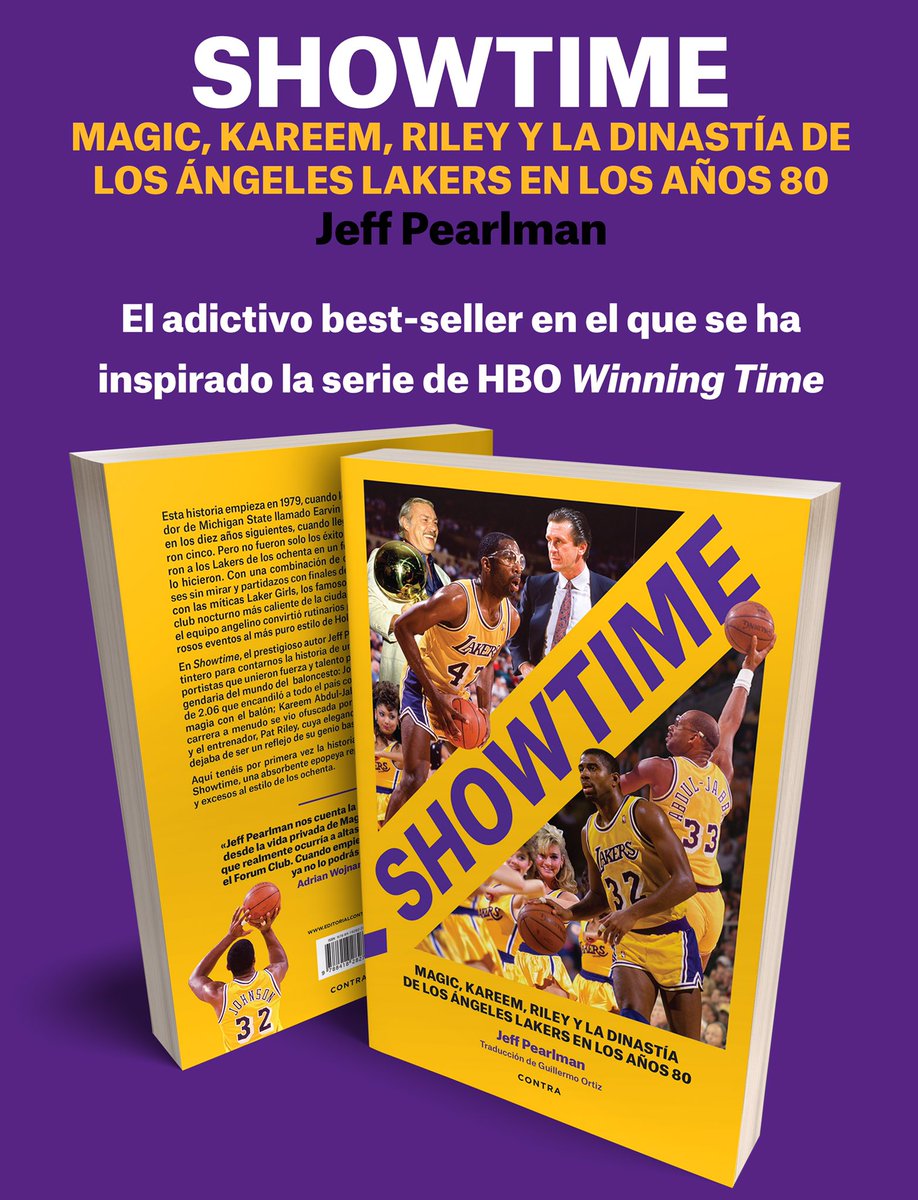 editorialcontra's tweet photo. Se viene esto en breve...
Ya está en preventa en nuestra web:
https://t.co/rR0aZ3dpCI
#showtime @jeffpearlman
#MagicJohson #PatRiley #KareemAbdulJabbar @winningtimehbo #WinningTime #WinningTimeHBO https://t.co/Ykmn2CZUsx